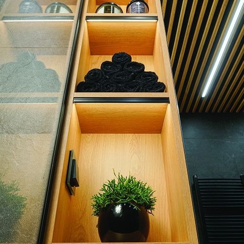 Perfil de iluminación montado en superficie - 45-16 - Klus Design - LED