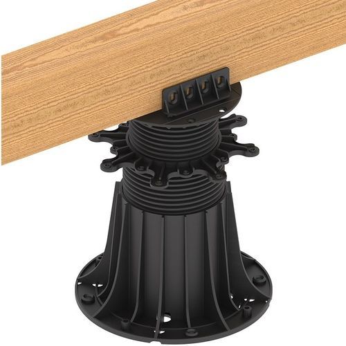 Pedestal para suelo técnico de plástico - MAX  - DECK-DRY POLSKA SP.  Z O.O. - de alta resistencia / reglable / de exterior