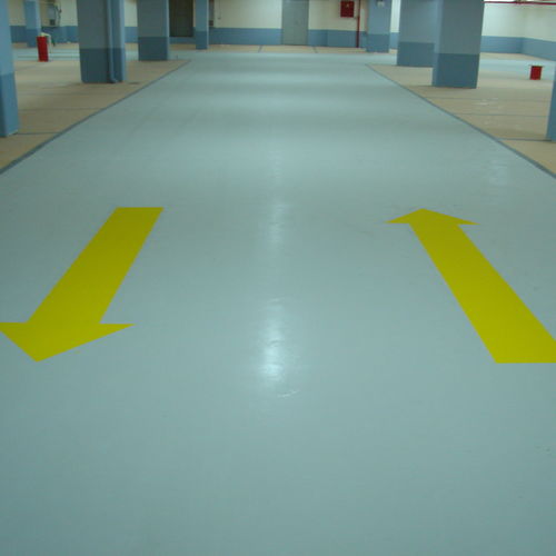 enlucido a base de resina epoxi - KDF - Sports Flooring Production