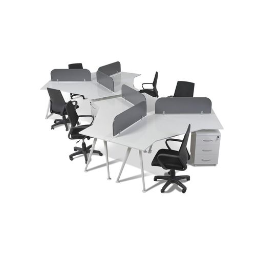 Estación de trabajo - INTER - OFISTIM - contemporáneo / de material laminado / con almacenamiento