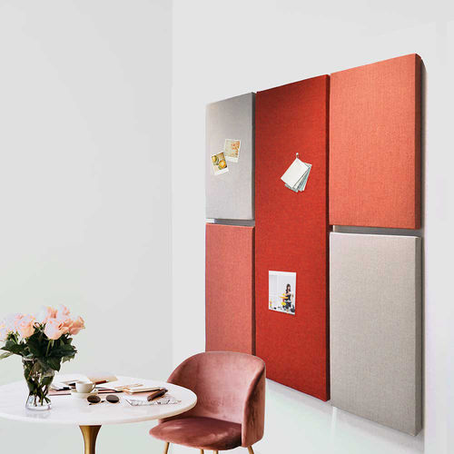 Tablón de corcho de pared - Pinboard KIEZEL - studioVIX - de gran formato / acústico