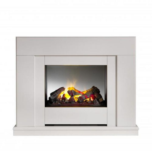 Chimenea eléctrica - Cavalli - Dimplex - de suelo / adosada / Cara única