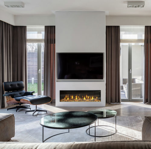 Chimenea eléctrica - IGNITE BOLD 60 - Dimplex - empotrable / Cara única / cerrada