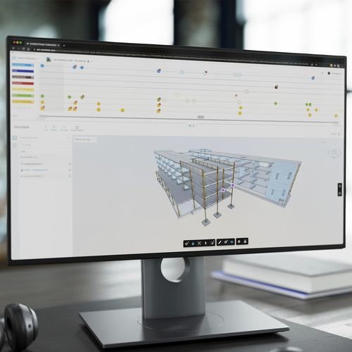 Programa de diseño - COLLABORATE PRO - Autodesk - de arquitectura / Modelado de Información para Construcción BIM / para estructura de acero