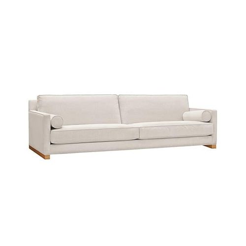 Sofá contemporáneo - VSF605 - Voila Spanish Furniture S.L. - de tejido / de cuero / blanco