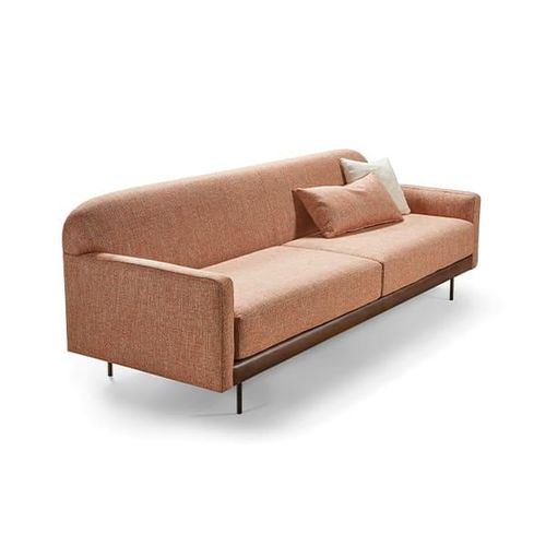 Sofá modular - VSF651 - Voila Spanish Furniture S.L. - contemporáneo / de tejido / rosa