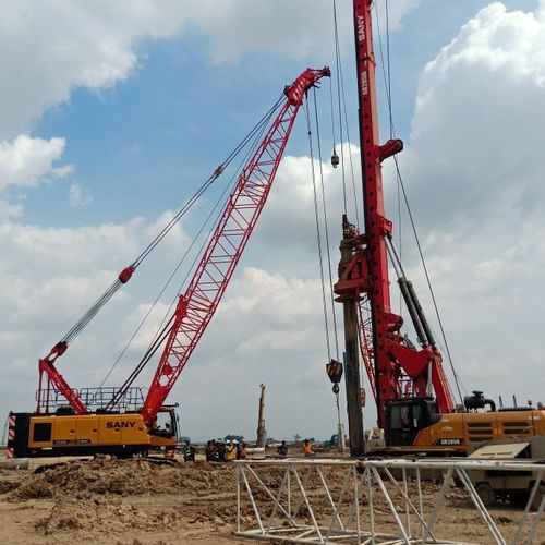 Perforadora con motor diésel - SR235MV - SANY GROUP - rotativa / para obra de construcción / con orugas