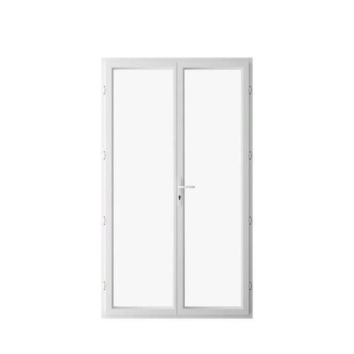 Puerta-ventana abatible - VitraQ - oscilobatiente / de PVC / de corte térmico