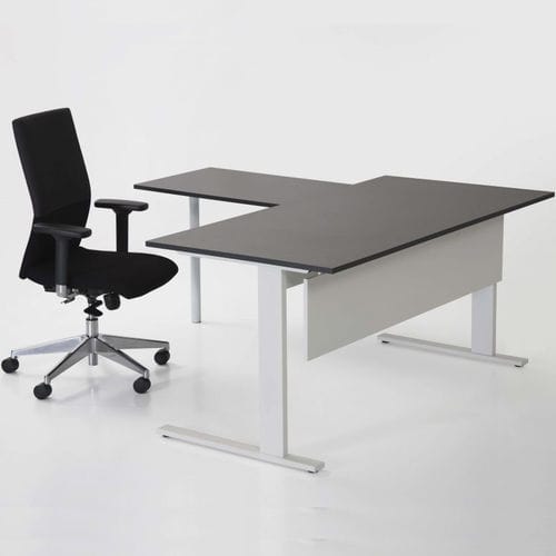 Escritorio para 1 persona - T2 / T3 - JULCAR - contemporáneo / de madera / de melamina