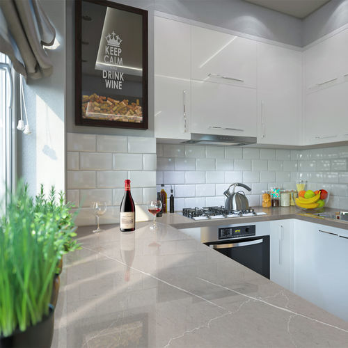 Placa de piedra de cuarzo - PIETRA - Guangdong Overland Ceramics Co