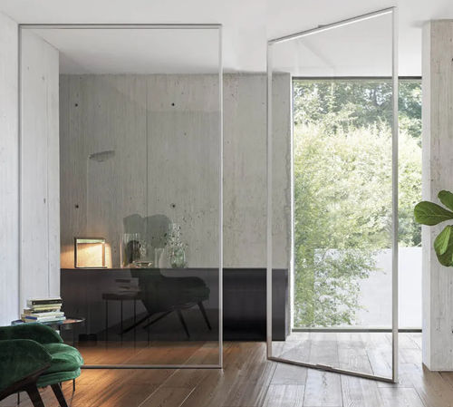 Tabique amovible - GAIA - doal - acristalado / de aluminio / para uso residencial