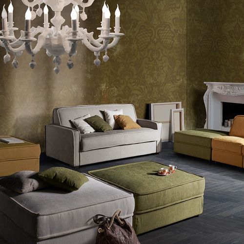 Sofá modular - Young - Vitarelax - cama / contemporáneo / de tejido
