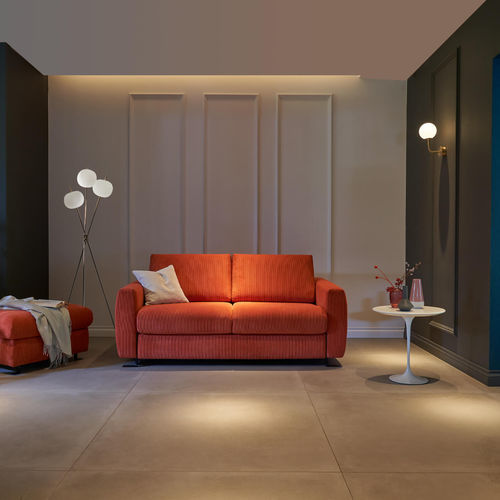 Sofá cama - Perla - Vitarelax - contemporáneo / de tejido / de cuero
