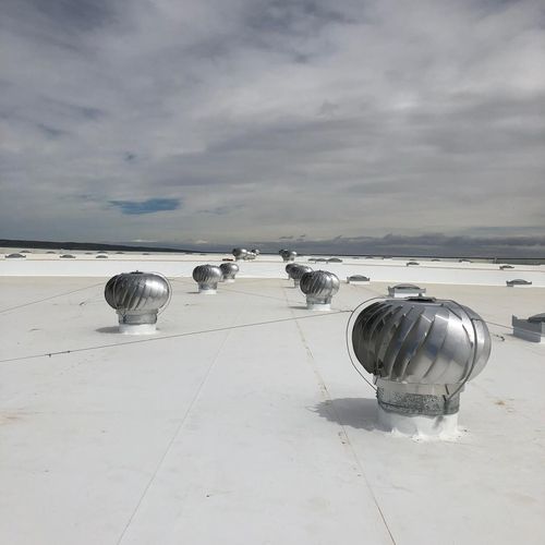Ventilación de techo plana - TRANSFORMADOS Y ACCESORIOS DEL SUR, S.L - de aluminio / comercial / industrial