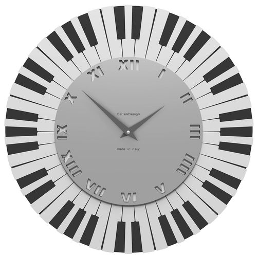 Reloj contemporáneo - Donizetti  - Calleadesign snc di L. Callea e C - de pared / analógico / de madera