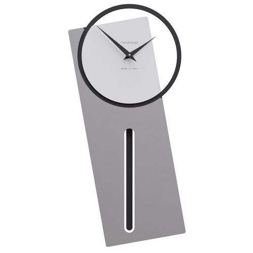 Reloj contemporáneo - Sherlock - Calleadesign snc di L. Callea e C - de pared / analógico / de aluminio