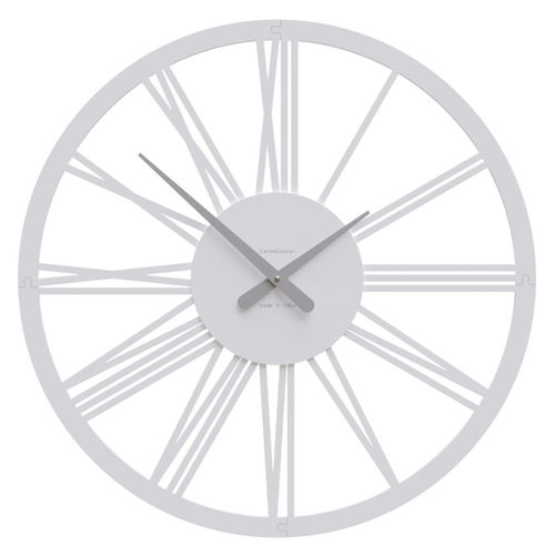 Reloj contemporáneo - Pompei - Calleadesign snc di L. Callea e C - de pared / analógico / de madera