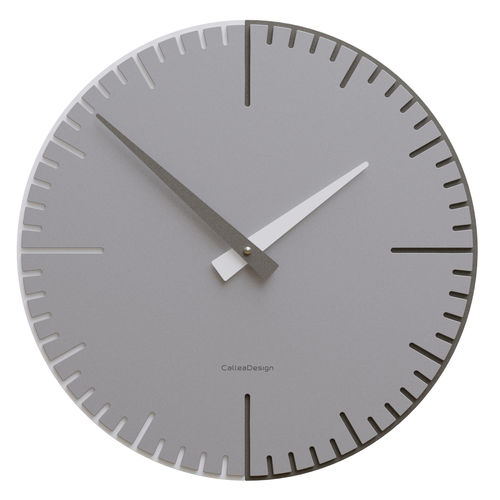 Reloj contemporáneo - Exacto - Calleadesign snc di L. Callea e C - de pared / analógico / de madera