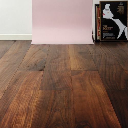 Parquet macizo - B.Trendy - BRUNO SRL - de nogal / cubierta de barco / para pegar