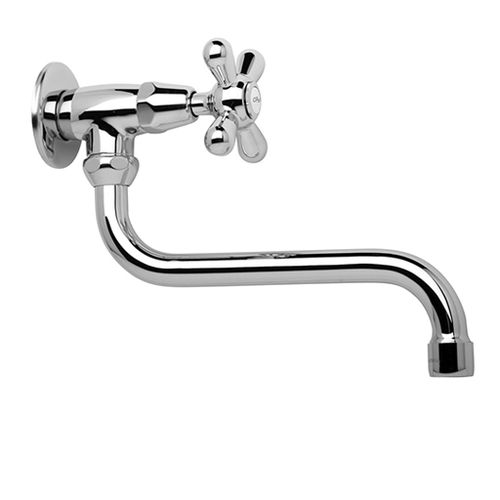 Grifo monomando de pared - LIBERTY : 17..517 - Paini - de metal cromado / para cocina / con 1 orificio