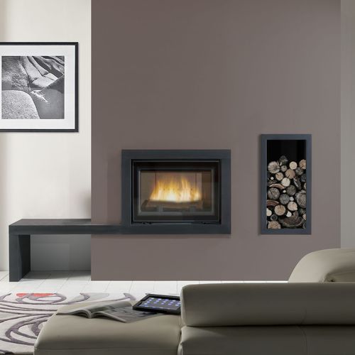 Chimenea multicombustible - ALINEA - Cheminées de Chazelles