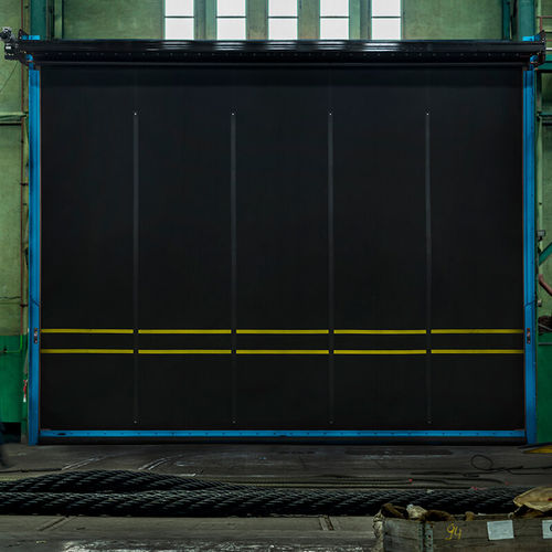 Puerta industrial enrollable - VR2000  - ASSA ABLOY Entrance Systems - de caucho / automática / de seguridad