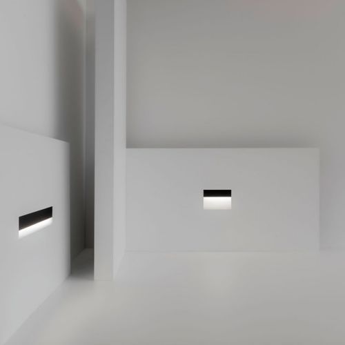 Luminaria empotrable de pared - INLET - DELTA LIGHT - LED / rectangular / IP20