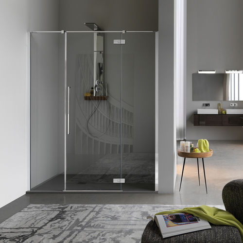 Mampara de ducha giratoria - ZENITH: B9182 - SAMO - para ducha empotrada