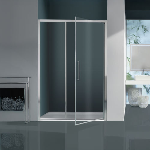 Mampara de ducha fija - B7870 - SAMO - giratoria / para ducha empotrada / de vidrio templado