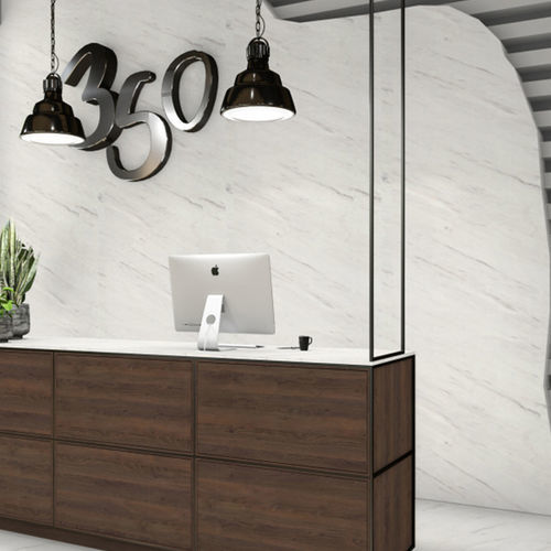 Panel decorativo para pared - F812 ST9 - EGGER - doméstico / de alta resistencia / de mármol