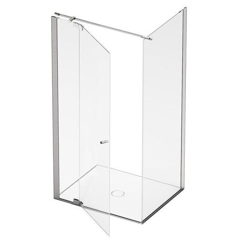 Cabina de ducha de vidrio - WB 1070D - WB 1080D - SIMAS ACQUA SPACE - plegable / rectangular / para uso residencial
