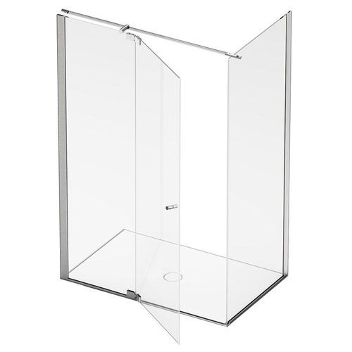 Cabina de ducha de vidrio - WB 1270D - WB 1280D - SIMAS ACQUA SPACE - plegable / de esquina / para uso residencial