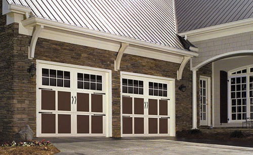 Puerta de garaje abatible - 9700 - WAYNE DALTON - de acero / automática