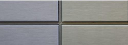 Fachada ventilada de zinc - MOZAIK - VM Building Solutions