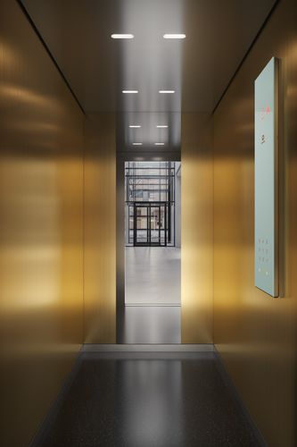 Ascensor eléctrico - 3000 Plus - Schindler - para el sector servicios / sin sala de máquinas / de interior