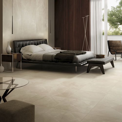 Baldosa de gres porcelánico - TRILOGY : MOON BEIGE - Panaria ceramica - mate / brillante / esmaltada