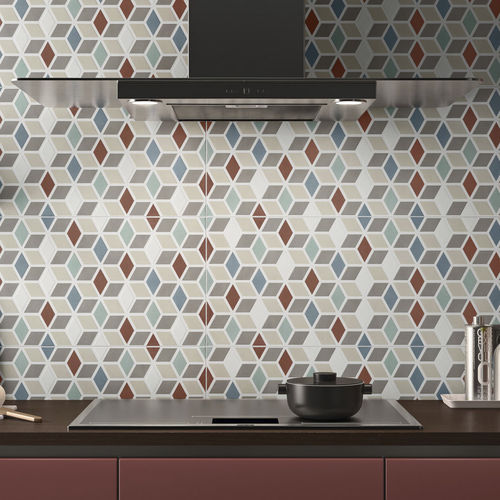 Baldosa de interior - EVEN : DECORS - Panaria Ceramica - de pared / de