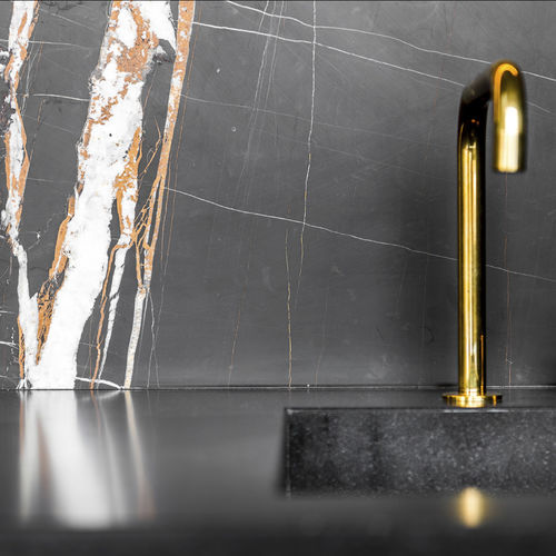 Entrepaño de mármol - SAHARA NOIR - OCCITANIE PIERRES - de alta resistencia