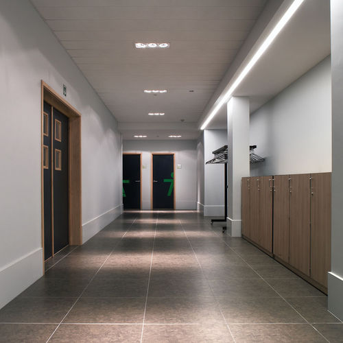 Foco empotrable de techo - MULTIPLE - Modular Lighting Instruments - LED / halógeno / cuadrado