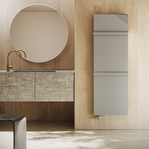 Radiador toallero contemporáneo - BOOK BAGNO - Caleido srl - eléctrico / de agua caliente / 501 w...750 w