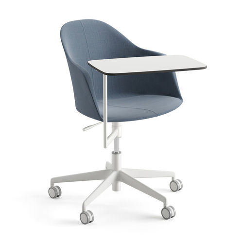 Sillón contemporáneo - 2319 - Arper - de cuero / de tejido / de nailon