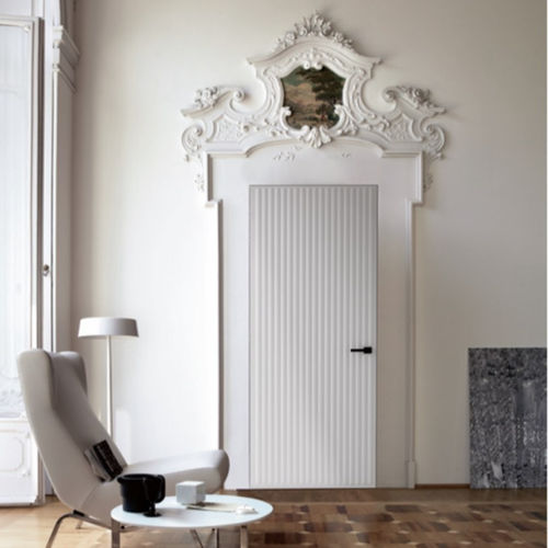 Puerta de interior - Olympia (rasomuro) - TreP Srl - de MDF / de chapa de madera / abatible