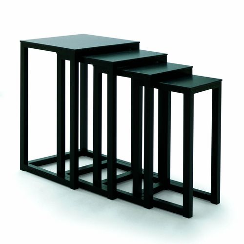 Mesa nido contemporánea - Wittmann - de madera / con base de madera / rectangular