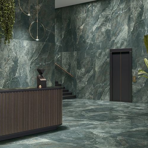 Baldosa de porcelana - MURANO  - ETILE / ELAM - pulida / de interior / para zona de recepción