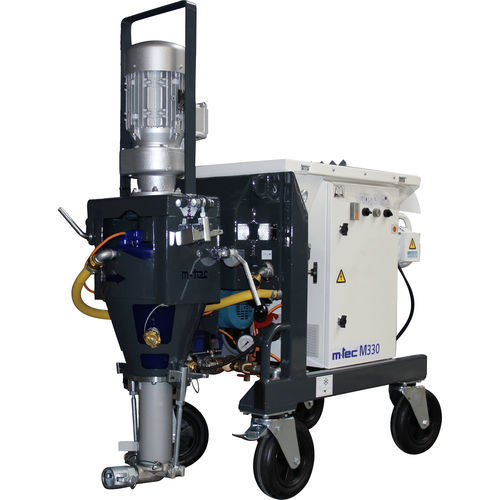 Mezclador de mortero móvil - M330 - M-TEC MATHIS TECHNIK GMBH - eléctrico