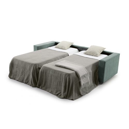 Sofá cama - Nuria - Mopal Tapizados S.L. - contemporáneo / de tejido / con reposabrazos