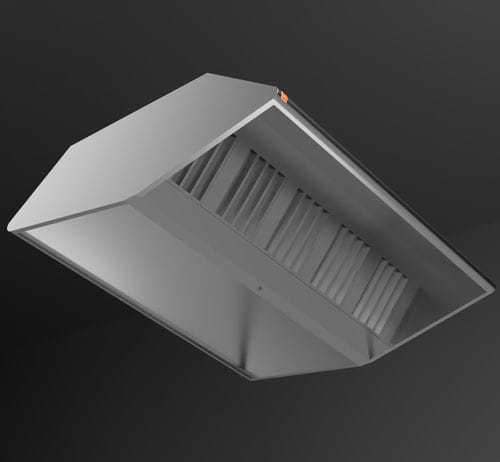 Campana extractora de pared - Basic  - ALTEX, S.L. ALTA TECNOLOGIA EN EXTRACION - de isla / para cocina profesional / con conducto