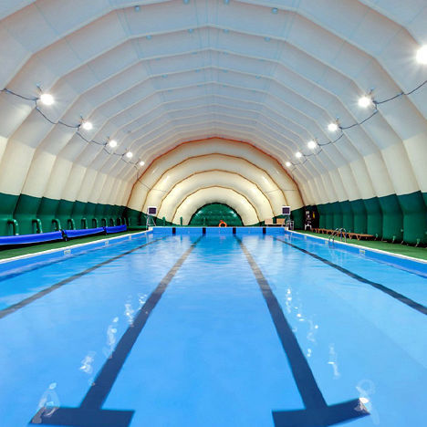 Estructura hinchable con membrana de PVC - COVER FOR SWIMMING POOL - Vector - para instalación deportiva / para espacio público / para edificio