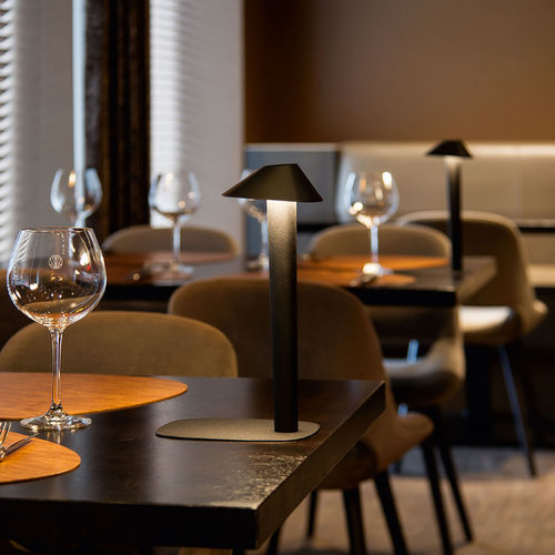 Lámpara de mesa - REVER DINING 1.0 - Wever & Ducré BV - de aluminio / contemporánea / inalámbrica