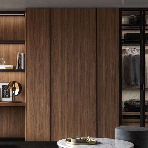Armario modular - GRAB - Kico srl - contemporáneo / de madera lacada brillante / de chapa de madera